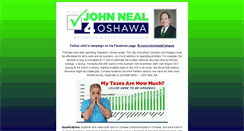 Desktop Screenshot of johnneal4oshawa.com